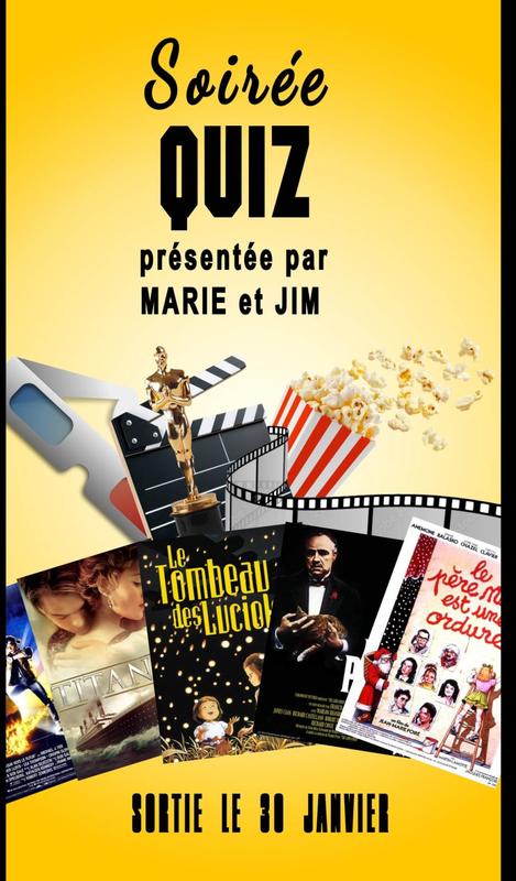 Soirée Quizz cinéma à l'Arrosoir
