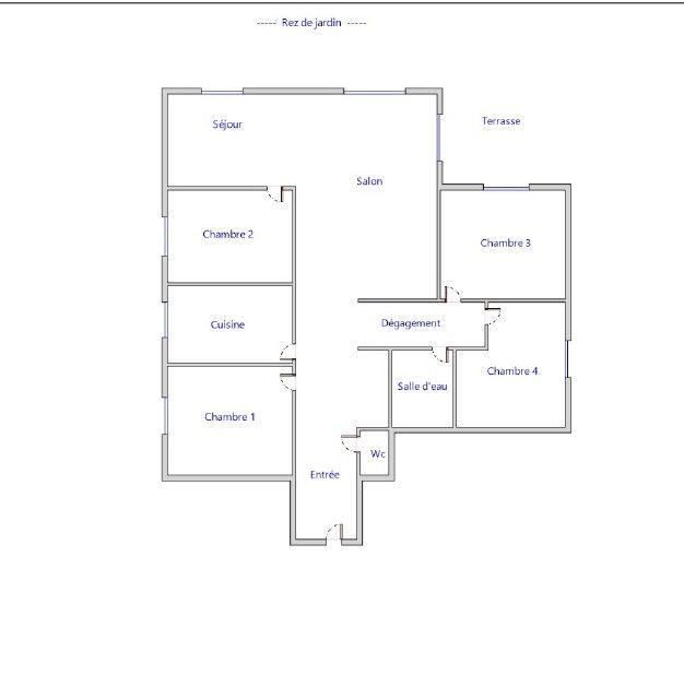 Appartement - 98 m² - 6 pièces