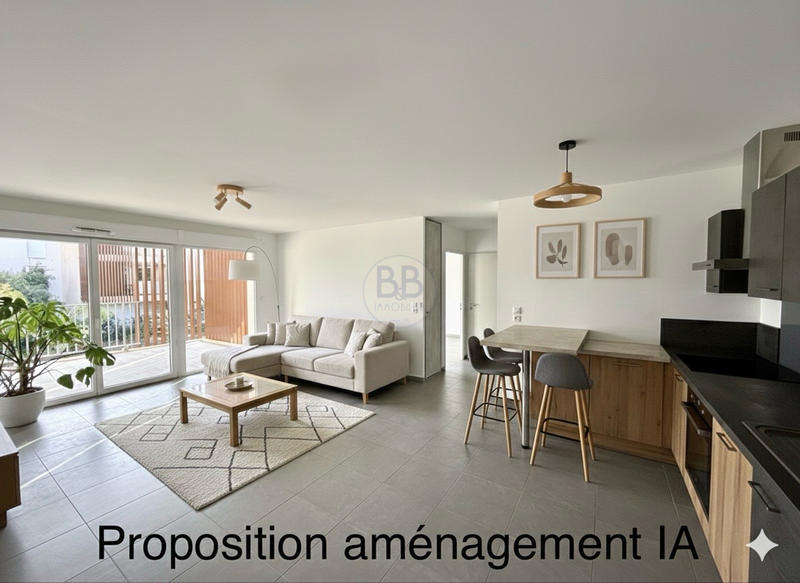 Appartement - 53 m² - 2 pièces