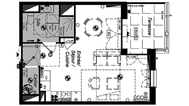 Appartement - 36 m² - 1 pièce