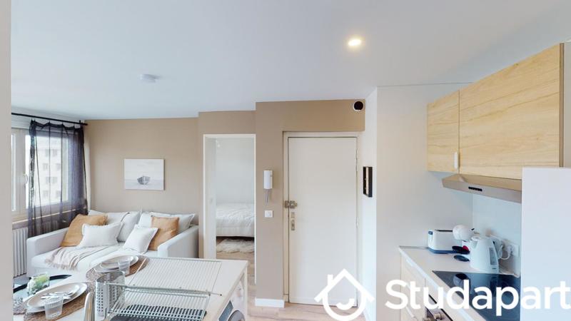 Chambre - 8 m² - 1 pièce