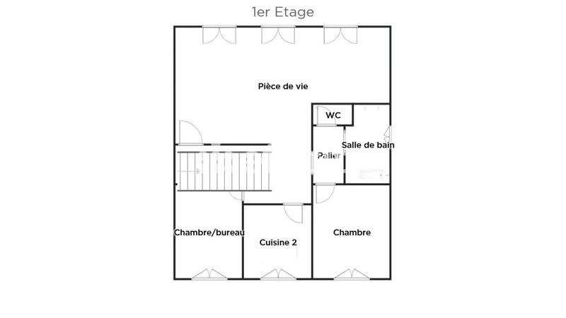 Maison - 160 m² - 8 pièces