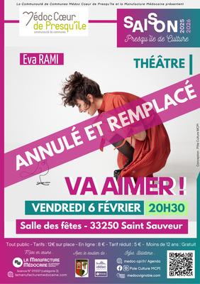 "Va aimer ! " - Théâtre - Saison Presqu'île de Culture -Annule-