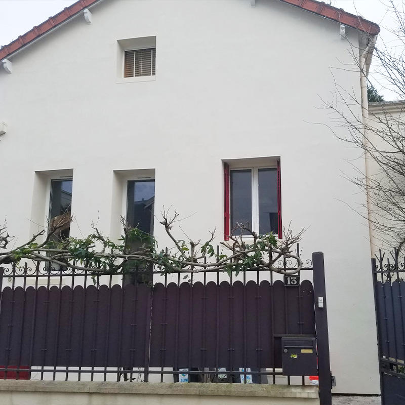 Visite de maison rénovée à Chaville