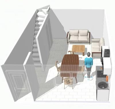 Appartement - 57 m² - 3 pièces