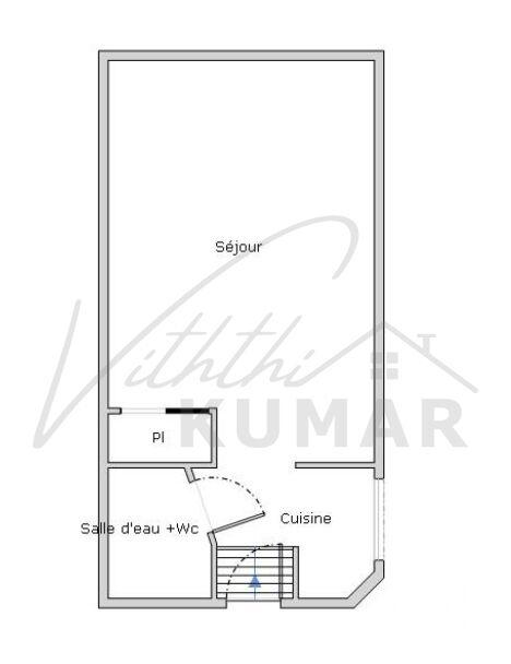 Studio - 23 m² - 1 pièce