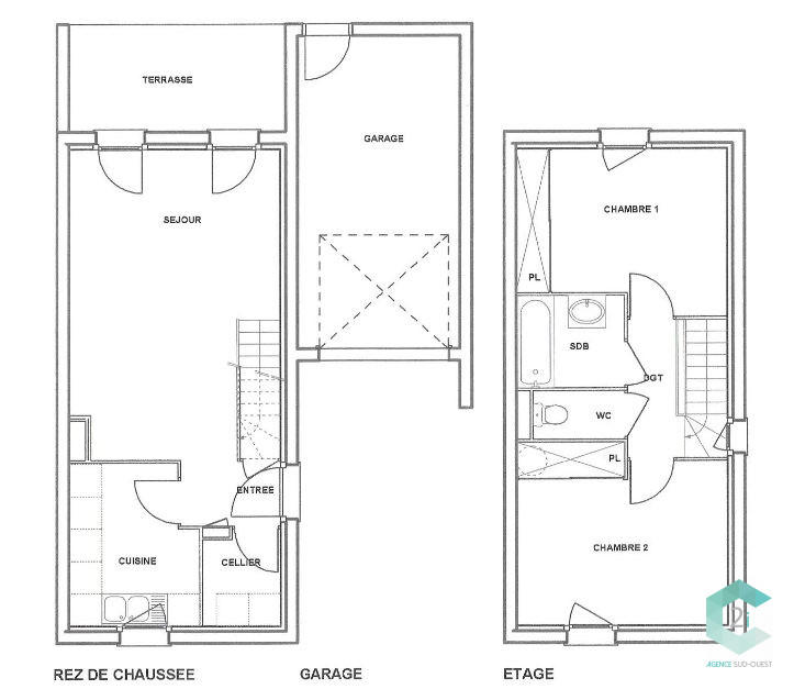 Villa - 66 m² - 3 pièces