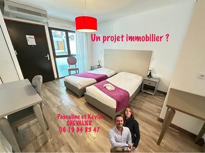 Appartement - 22 m² - 1 pièce