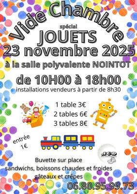 Vide chambre spécial jouets