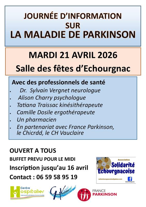Journée d'information sur la maladie de Parkinson