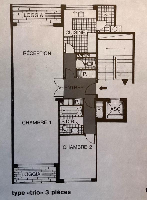 Appartement - 71 m² - 3 pièces