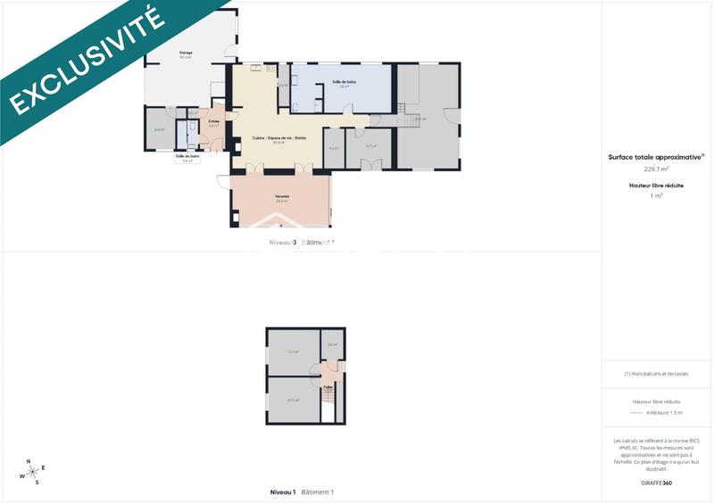 Maison - 174 m² - 6 pièces