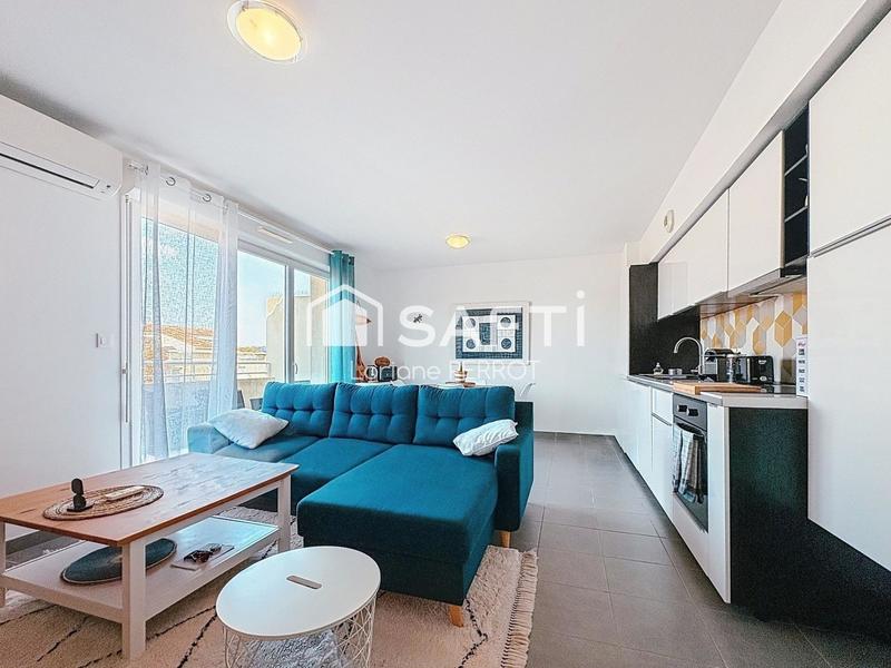 Appartement - 46 m² - 2 pièces