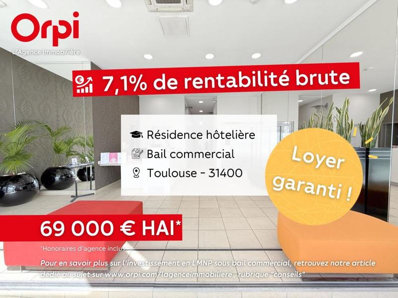 Appartement - 20 m² - 1 pièce