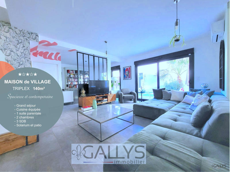 Maison contemporaine - 140 m² - 5 pièces