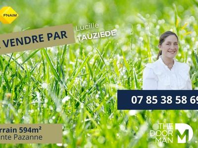 Terrain constructible - 594 m²