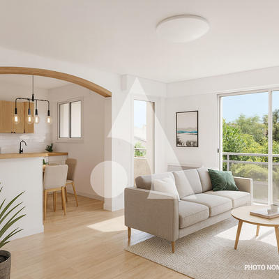 Appartement - 46 m² - 2 pièces