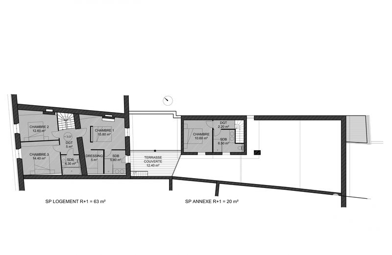 Maison de ville - 200 m² - 7 pièces