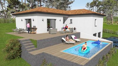 Maison - 90 m² - 4 pièces