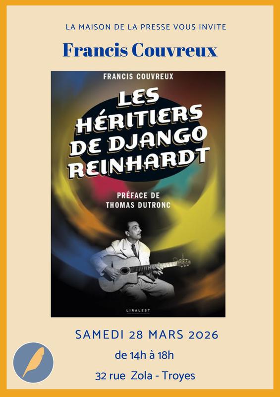 Francis Couvreux en dédicace