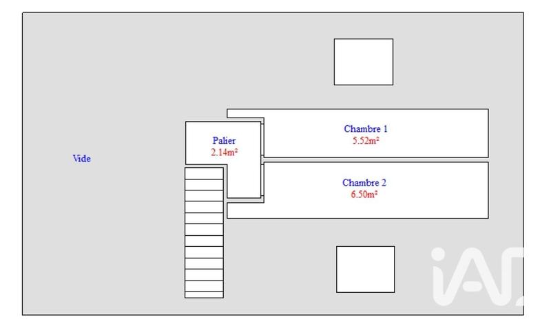 Duplex - 60 m² - 3 pièces