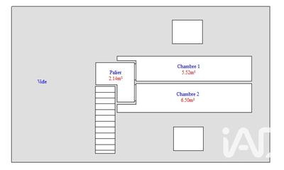 Duplex - 60 m² - 3 pièces