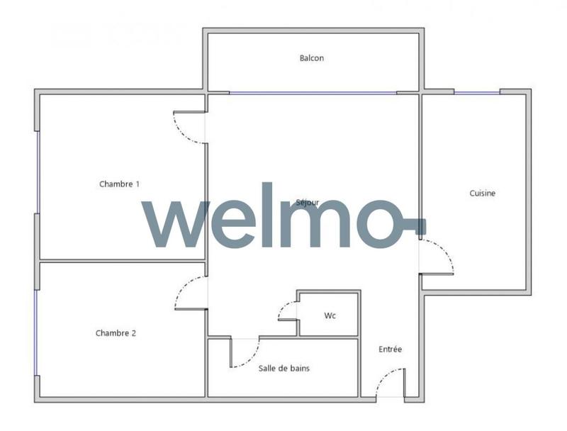 Appartement - 82 m² - 3 pièces