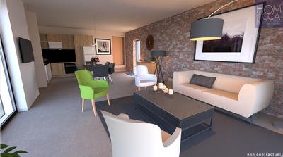 Appartement - 64 m² - 2 pièces