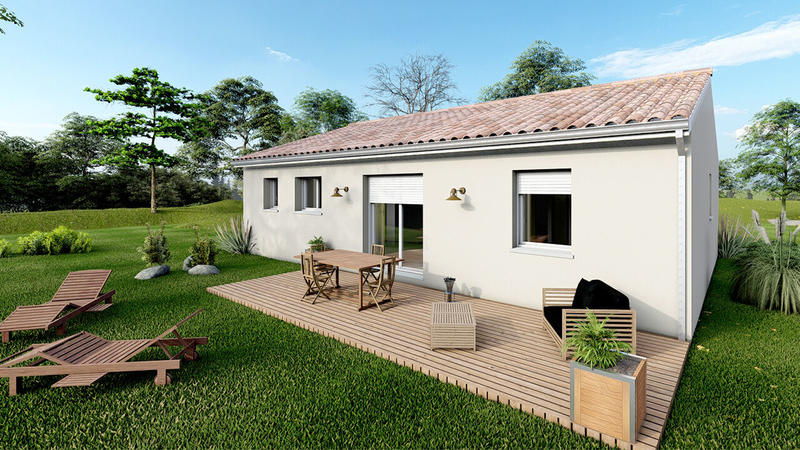 Maison - 75 m² - 5 pièces