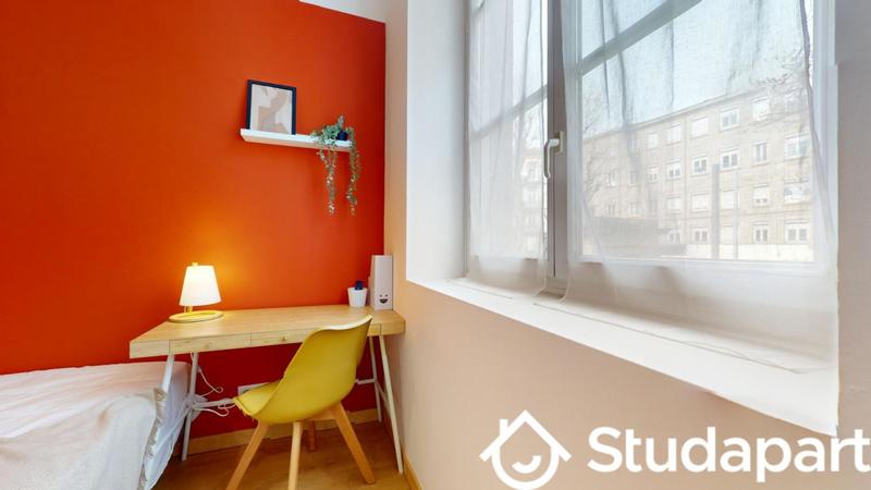 Chambre - 10 m² - 1 pièce