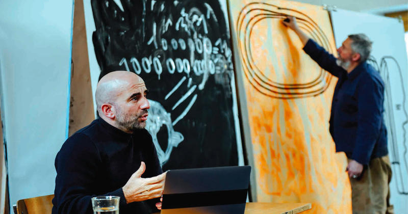 Conférence dessinée - l'asymétrie des baratins