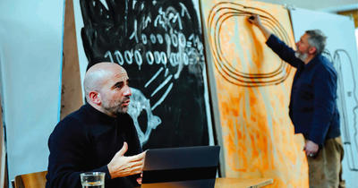 Conférence dessinée - l'asymétrie des baratins