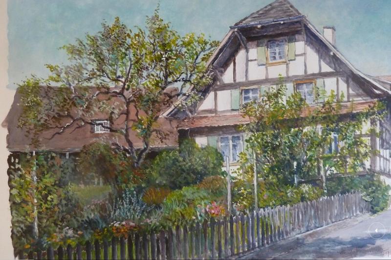 Exposition des oeuvres d'André Pfrimmer