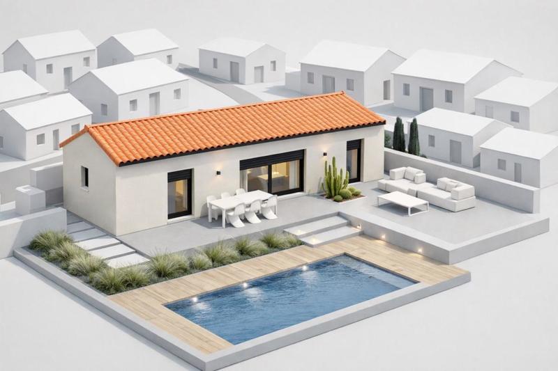 Maison - 100 m² - 4 pièces