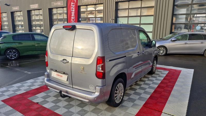 Peugeot Partner Fourgon Standard 650 Kg Bluehdi 100 Ss Bvm5 Asphalt