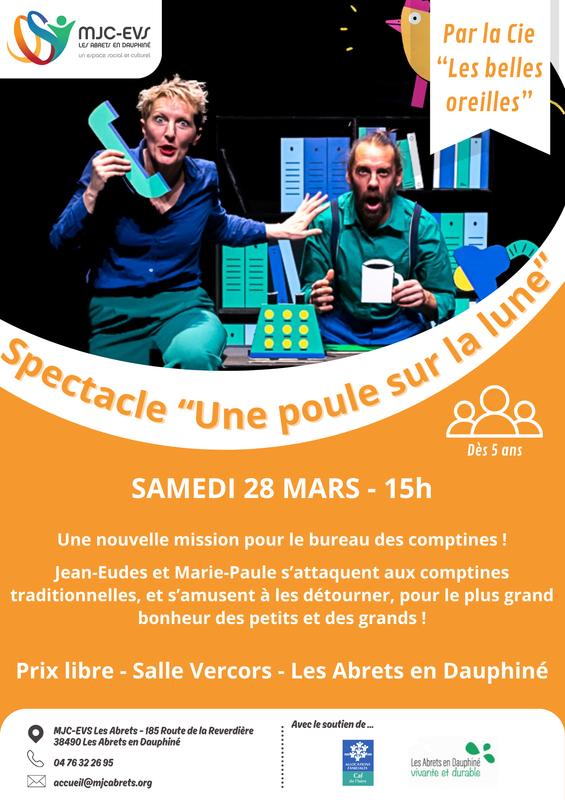 Spectacle "Une poule sur la lune"