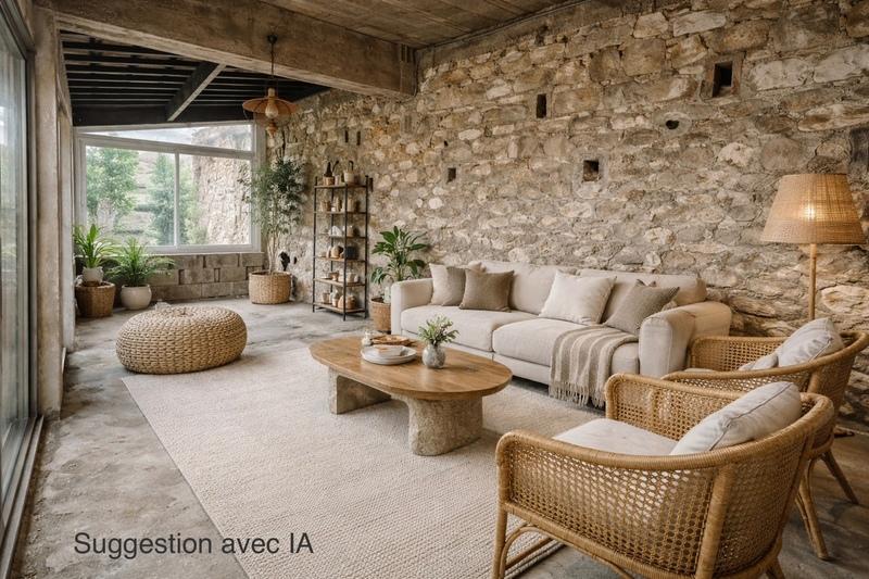 Maison en pierre - 130 m² - 5 pièces