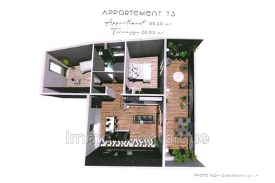 Appartement - 69 m² - 3 pièces