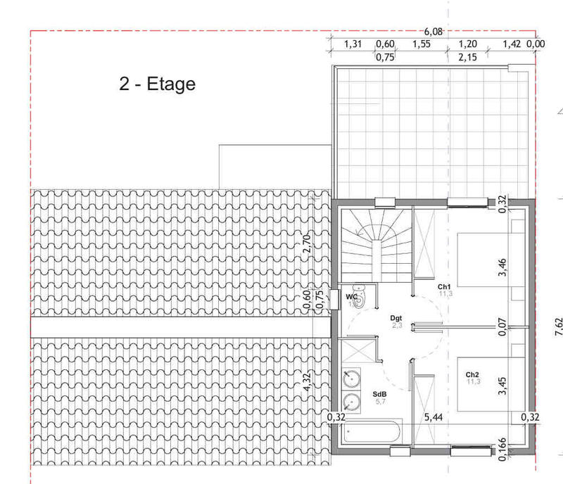 Maison - 119 m² - 5 pièces