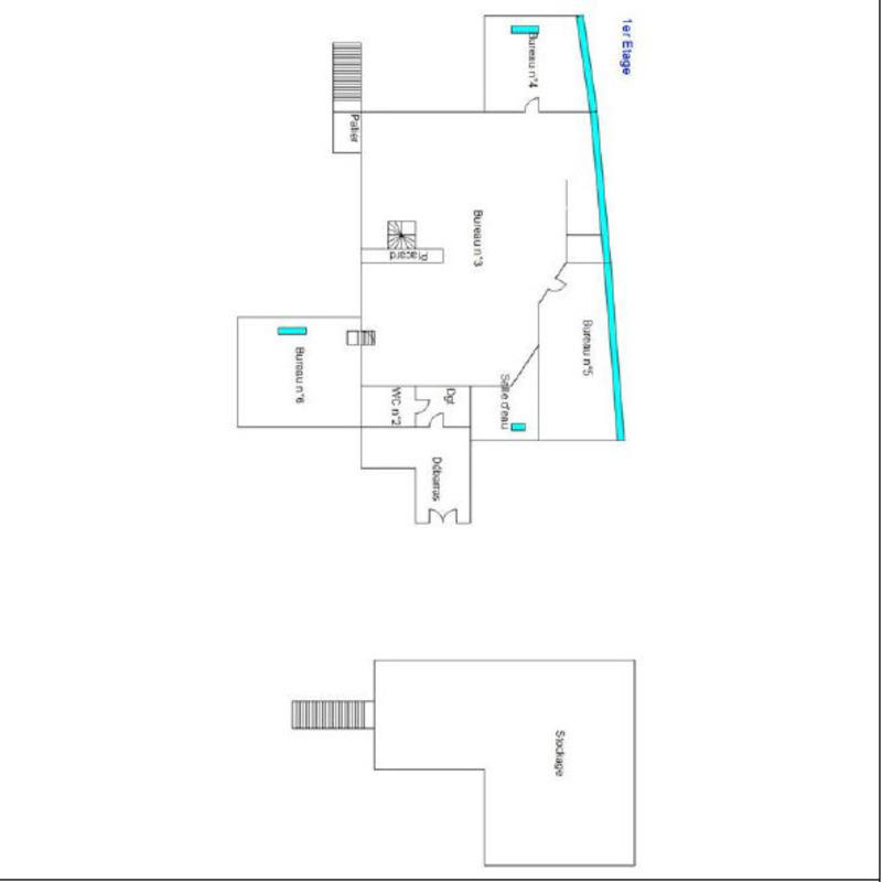 Bureau - 868 m² - 5 pièces