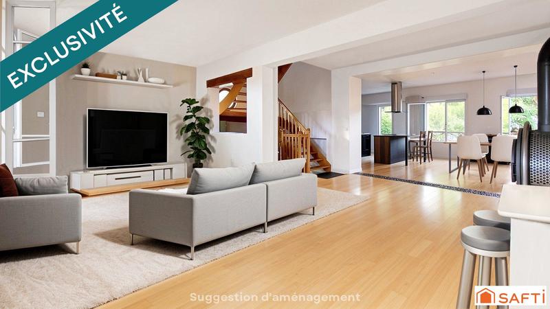 Maison - 163 m² - 6 pièces