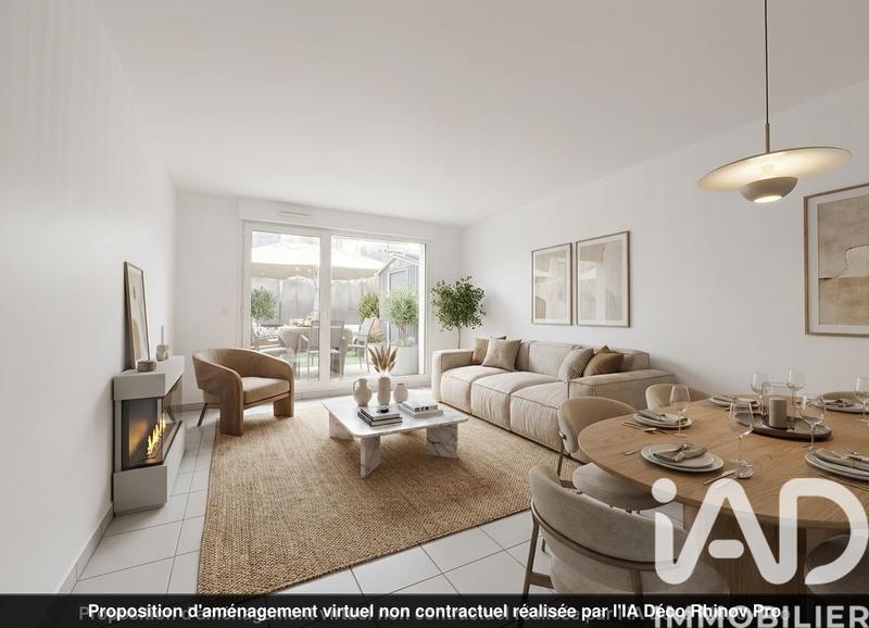 Appartement - 57 m² - 3 pièces