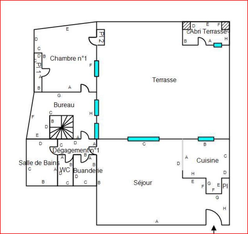 Duplex - 120 m² - 5 pièces