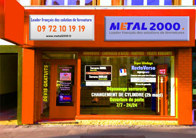 Metal 2000 : Dépannage rideau métallique à Paris