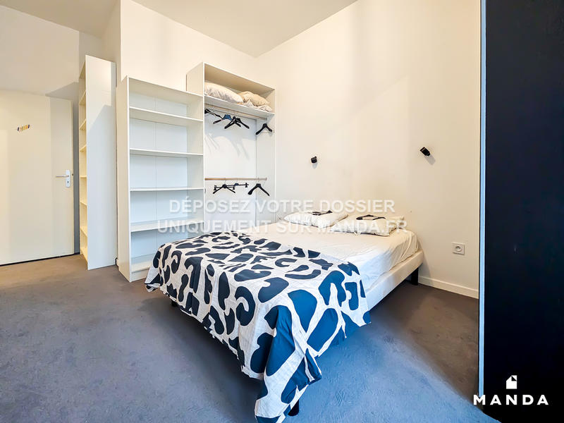 Chambre - 9 m² - 3 pièces