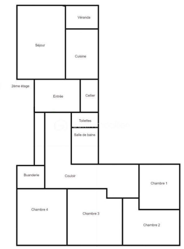 Appartement - 105 m² - 5 pièces