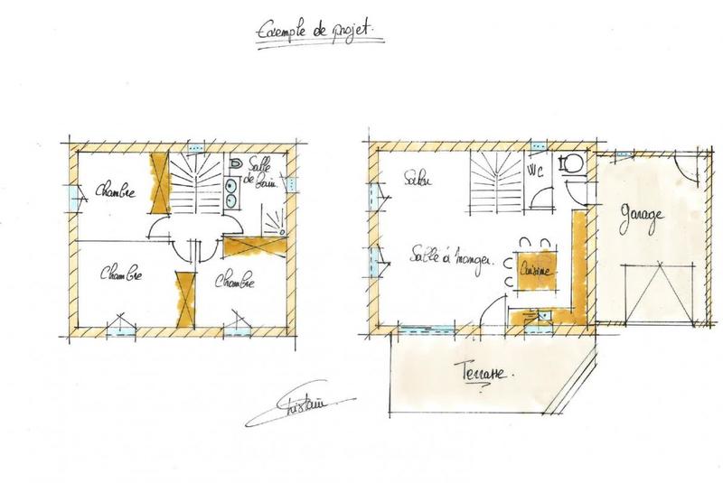 Maison - 90 m² - 4 pièces