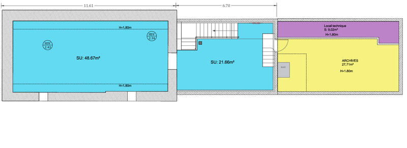Immeuble - 290 m² - 8 pièces