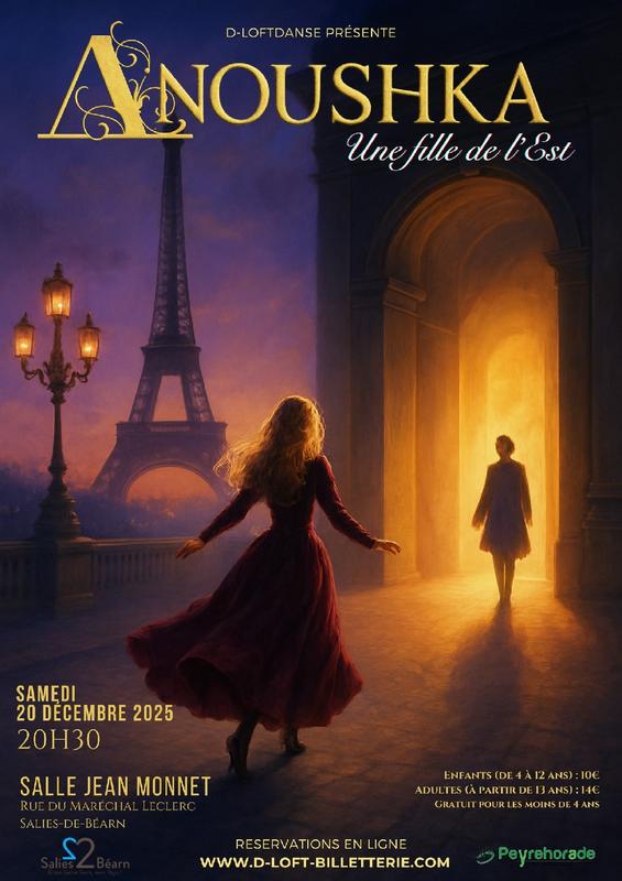 Spectacle de danse : Anoushka, une fille de l'est