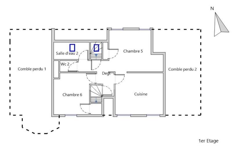 Maison - 178 m² - 8 pièces